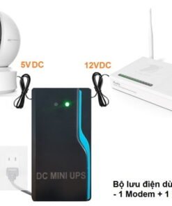Bộ cấp Nguồn tích điện 5V+12V UPS mini DIAMOND DA-MU512-12.000