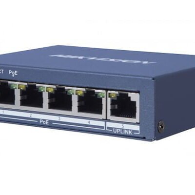 5 Port PoE Gigabit Unmanaged Hi-Switch PoE HIKVISION DS-3E0505HP-E