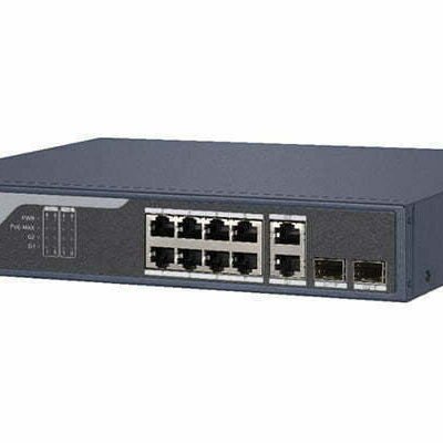 8 Port Fast Ethernet Smart Switch PoE HIKVISION DS-3E1310P-SI