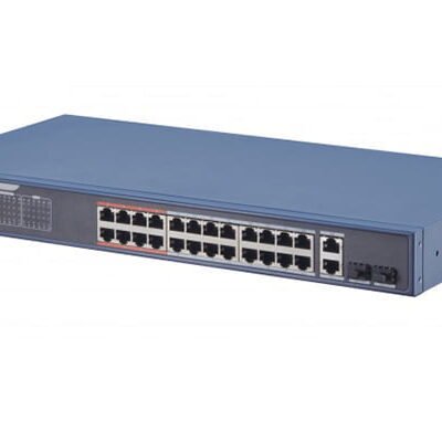 24 Port Fast Ethernet Smart Switch PoE HIKVISION DS-3E1326P-SI