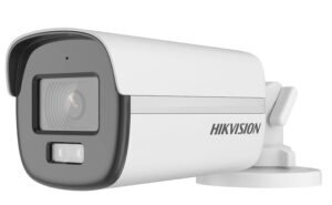 Camera HD-TVI Tầm xa ánh sáng trắng Nhìn Xa 40m DS-2CE12KF0T-FS Có mic thu âm
