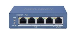 4 Port PoE Gigabit Unmanaged Switch PoE HIKVISION DS-3E0505P-E/M