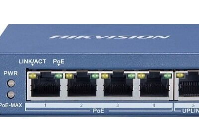 4 Port PoE Gigabit Unmanaged Switch PoE HIKVISION DS-3E0505P-E/M