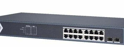 16 Port PoE Gigabit Unmanaged Switch PoE HIKVISION DS-3E0518P-E/M