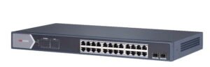 24 Port PoE Gigabit Unmanaged Switch PoE HIKVISION DS-3E0526P-E/M