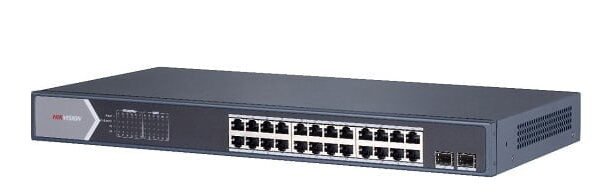 24 Port PoE Gigabit Unmanaged Switch PoE HIKVISION DS-3E0526P-E/M