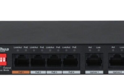 6 Port PoE 10/100Mbps Unmanaged Desktop Switch DAHUA DH-PFS3006-4ET-60