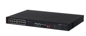 Dual Port PoE Uplink Unmanaged Switch PoE DAHUA DH-PFS3218-16ET-135