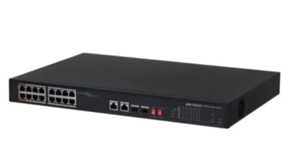 Switch 16 Port 10/100Mbps Switch PoE KBVISION KX-CSW16-PFL