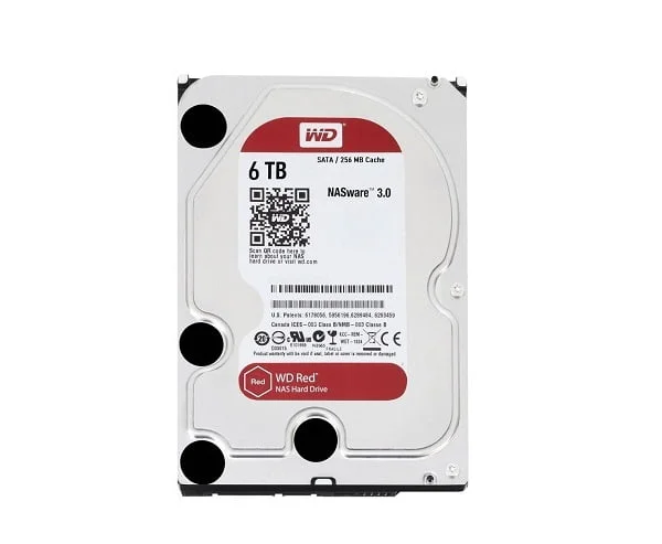 Ổ cứng Camera 6TB Western Red WD60EFAX