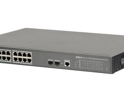 24 Port PoE PoE Gigabit Managed Switch DAHUA DH-PFS4226-24GT-240