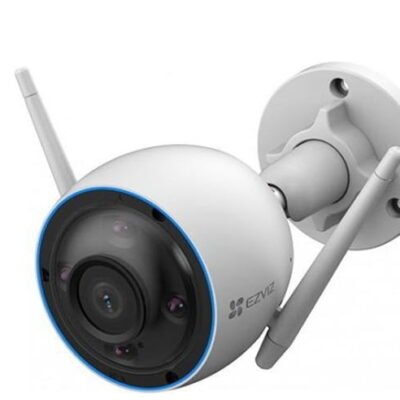 Camera Ip wifi ngoài trời Ezviz CS-H3 3K 5mp, Tầm nhìn xa 30m, báo động còi hú nháy đèn