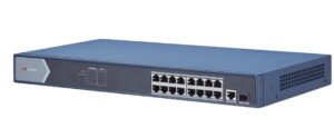 16 Port PoE Gigabit Unmanaged Switch PoE HIKVISION DS-3E0518P-E