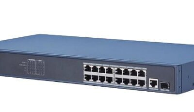 16 Port PoE Gigabit Unmanaged Switch PoE HIKVISION DS-3E0518P-E