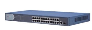24 Port PoE Gigabit Unmanaged Switch PoE HIKVISION DS-3E0526P-E