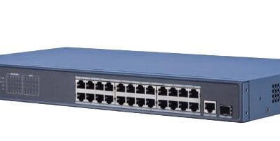 24 Port PoE Gigabit Unmanaged Switch PoE HIKVISION DS-3E0526P-E