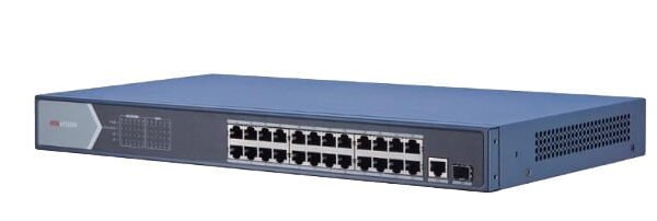 24 Port PoE Gigabit Unmanaged Switch PoE HIKVISION DS-3E0526P-E