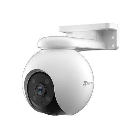 Camera IP Wifi Không Dây Ngoài trời Ezviz H8 5MP 3K,Cảnh Báo Còi Hú,Nháy Đèn, Nhìn xa 30m