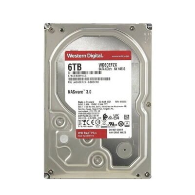Ổ cứng Camera 6TB HDD WESTERN RED WD60EFZX