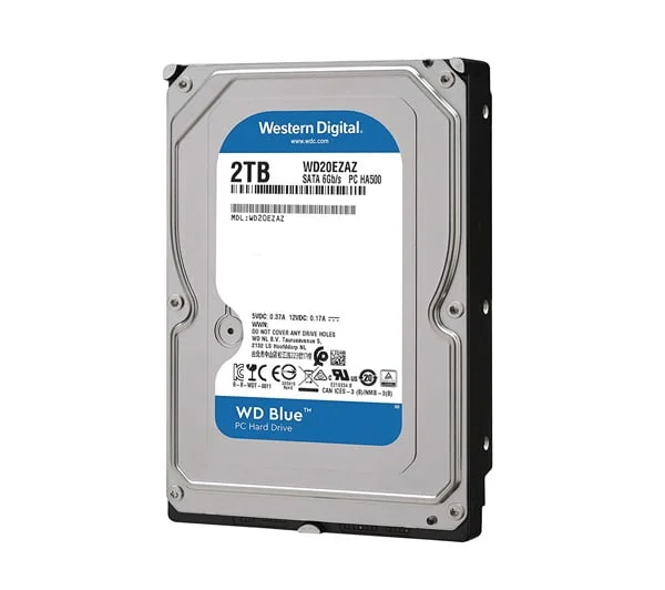 Ổ cứng chuyên Camera 2TB HDD WESTERN BLUE WD20EZAZ