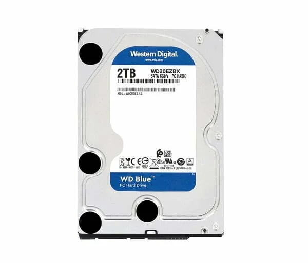 Ổ cứng chuyên Camera 2TB HDD WESTERN BLUE WD20EZBX