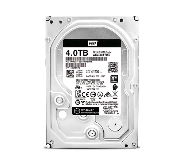 Ổ cứng chuyên Camera 4TB HDD WESTERN BLACK WD4005FZBX
