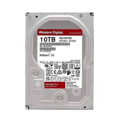 Ổ cứng chuyên Camera 10TB Western Red Plus WD101EFBX