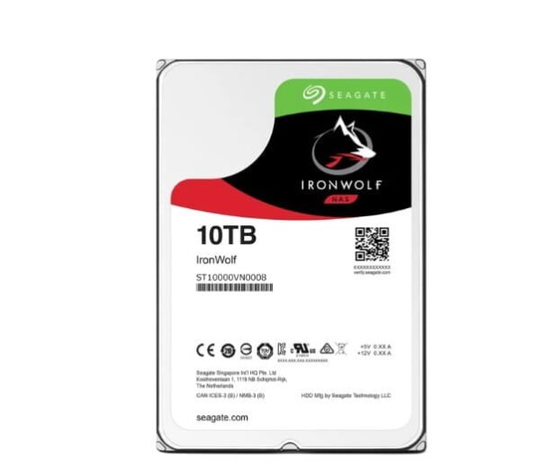 Ổ cứng Camera 10TB HDD SEAGATE IronWolf ST10000VN0008