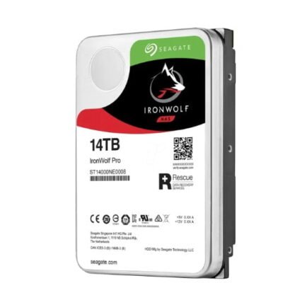 Ổ cứng Camera 14TB HDD SEAGATE IronWolf Pro ST14000NE0008