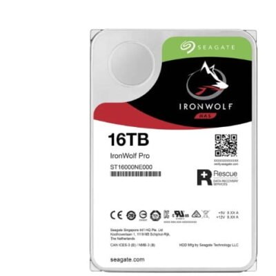 Ổ cứng Camera 16TB HDD SEAGATE IronWolf Pro ST16000NE000