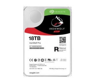 Ổ cứng Camera 18TB HDD SEAGATE IronWolf Pro ST18000NE000