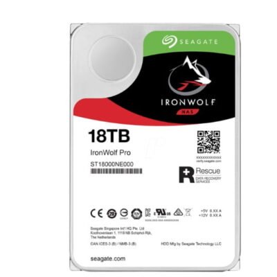 Ổ cứng Camera 18TB HDD SEAGATE IronWolf Pro ST18000NE000