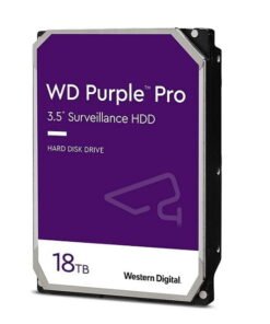 Ổ cứng Camera 18TB HDD WESTERN PURPLE WD181PURP