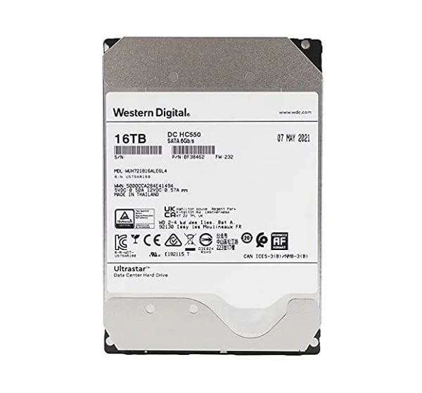 Ổ cứng chuyên Camera 16TB Western Ultrastar WUH721816ALE6L4