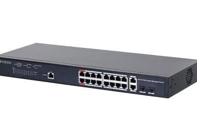 Switch 16 Port Gigabit Managed Switch KBVISION KX-CSW16-PFG-230