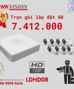 Alternative view of TRỌN GÓI 08 CAMERA HD HIVISION CHÍNH HÃNG 100%