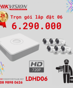 Alternative view of TRỌN GÓI 06 CAMERA HD HIVISION CHÍNH HÃNG 100%