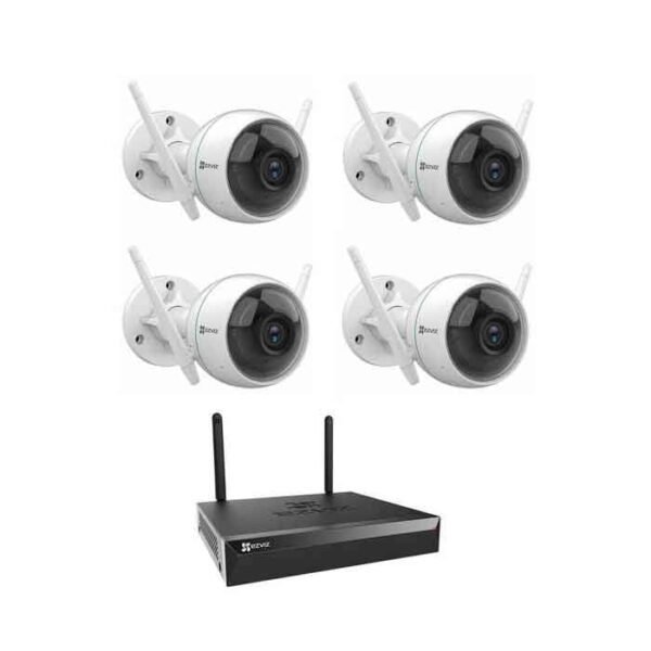 Trọn Bộ 4 Camera Wifi 2MP EZVIZ ( bộ kit ezviz)