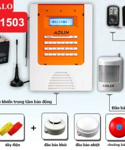 Lắp Đặt Trọn Gói Bộ 3 Báo Trộm + 3 Báo cháy Dùng Sim
