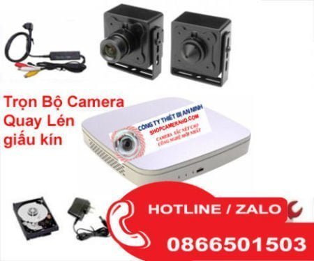 lắp đặt camera giấu kín- Trọn Bộ Quay Lén Giá Rẻ Xem qua điện thoại