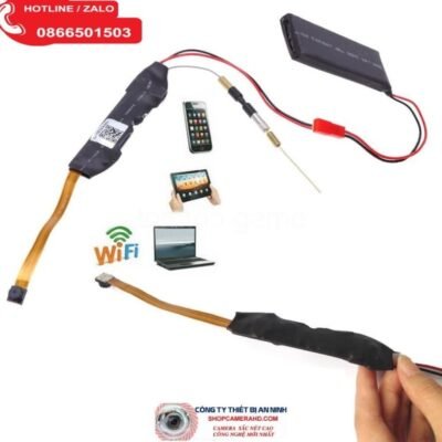 Alternative view of camera mini siêu nhỏ wifi , camera giấu kín giám sát từ xa