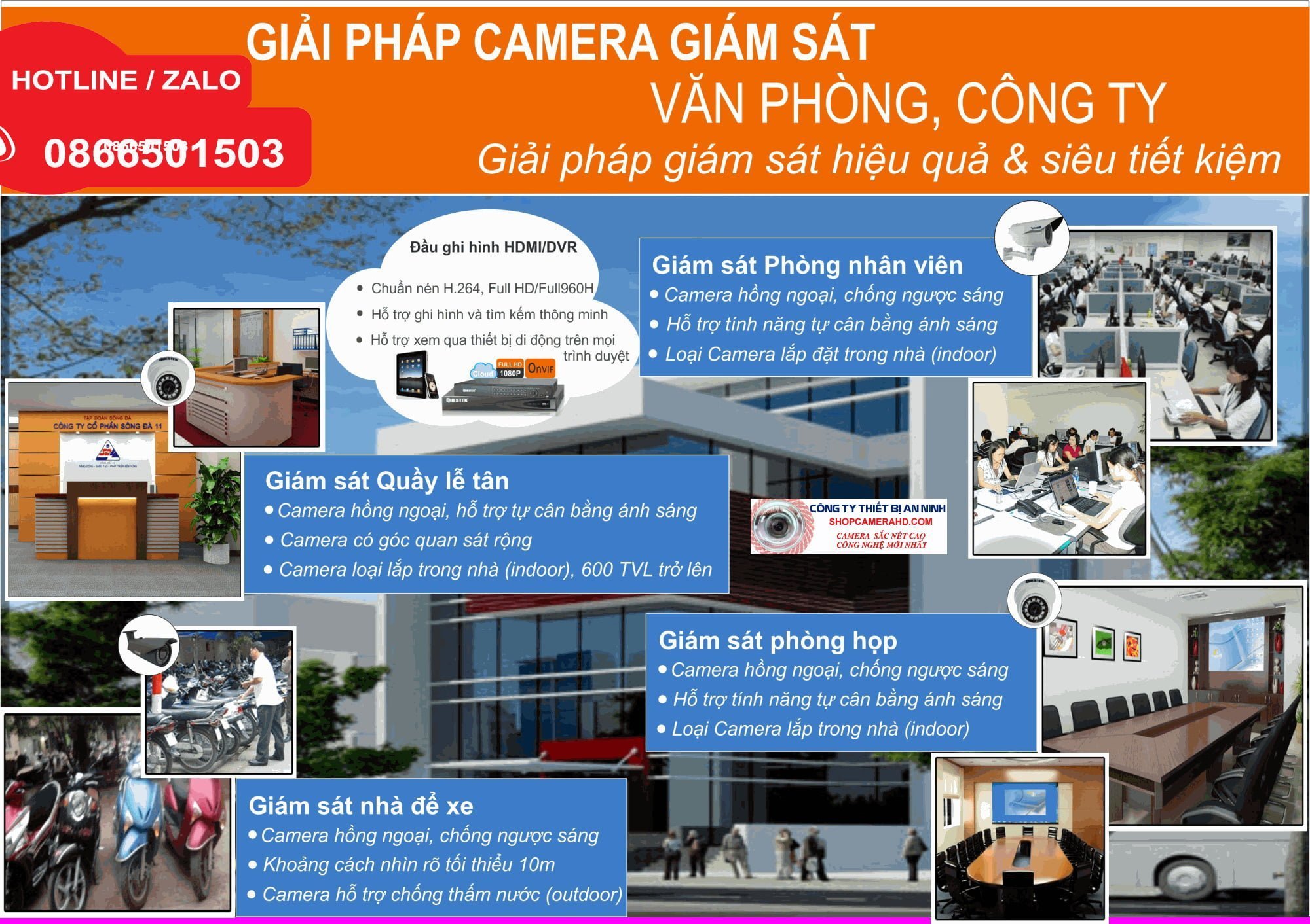 lap camera cho van phong con g ty 