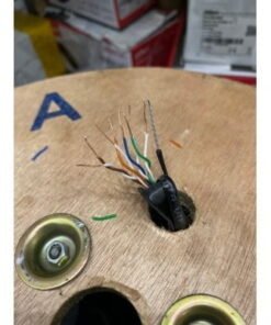 Phụ Kiện Dây Cáp Kadita UTP Cat5 BC + Thép Treo 300M (8 lỗi đồng 100% + thép treo)