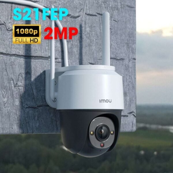 Camera Wifi Quay quét ngoài trời Imou S21FEP 2MP, đàm thoại 2 chiều,zoom 8x, tích hợp đèn và còi