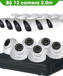 TRỌN BỘ 12 CAMERA KBVISION 2.0MP THƯƠNG HIỆU MỸ