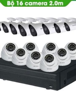 TRỌN BỘ 16 CAMERA KBVISION 2.0MP THƯƠNG HIỆU MỸ