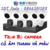 TRỌN BỘ CAMERA CÓ MÀU VÀ ÂM THANH KBVISION 2.0MP giá rẻ