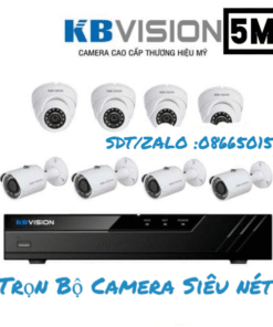 TRỌN BỘ CAMERA KBVISION 5.0MP SIÊU NÉT