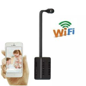 Camera Mini Wifi Giấu kín pin 10 Giờ Liên Tục, FullHD 1080P Siêu Nét - Quan Sát Báo Động Chống Trộm, Model Mới Theo Dõi Từ Xa Trên Điện Thoại Mọi Lúc Mọi Nơi Xem được trực tiếp từ xa bằng Điện thoại , qua 3G 4G hoặc WiFi. Thiết kế bền chắc chống đứt cáp ,chống va đập Thiết kế thông minh dễ dàng đặt ở bất cứ đâu vói dây mắt dài 15cm được bọc silicon cao cấp chống đứt. Nhỏ gọn, Dễ dàng cài đặt vào điện thoại, Bảo mật cao bằng công nghệ trí tuệ nhân tạo (AI) Chất lượng hình ảnh 4.0M Full HD 1080P siêu nét, APP HOMEEYE Dùng pin 3000mAh theo máy quay liên tục 8-10 giờ (Kết nối sạc giúp bạn quay 24/24 liên tục). Lưu trữ trên thẻ nhớ 32Gb (3-4 ngày), 64Gb (7-8 ngày), 128Gb (14-15 ngày). Góc quay siêu rộng 150 độ. Cảm biến thân nhiệt phát hiện chuyển động báo về điện thoại. Sản phẩm bao gồm: Camera Mini, Chân đế nam châm, Cáp USB, Hướng dẫn sử dụng. Hoạt động im lặng và không phát sáng đảm bảo bí mật