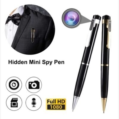 Camera Ngụy Trang Bút Viết quay phim ghi hình pin 1-2 giờ cực hot;